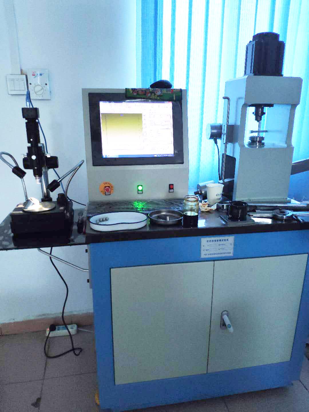 中阳润滑油使用的杠杆四球摩擦试验机 中阳润滑油使用的杠杆四球摩擦试验机